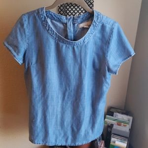 Banana Republic denim top